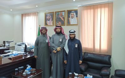 زيارة مؤسسة العجيمي الخيرية لجمعية البر الخيرية بالحفير